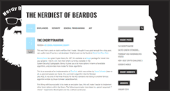 Desktop Screenshot of nerdybeardo.com